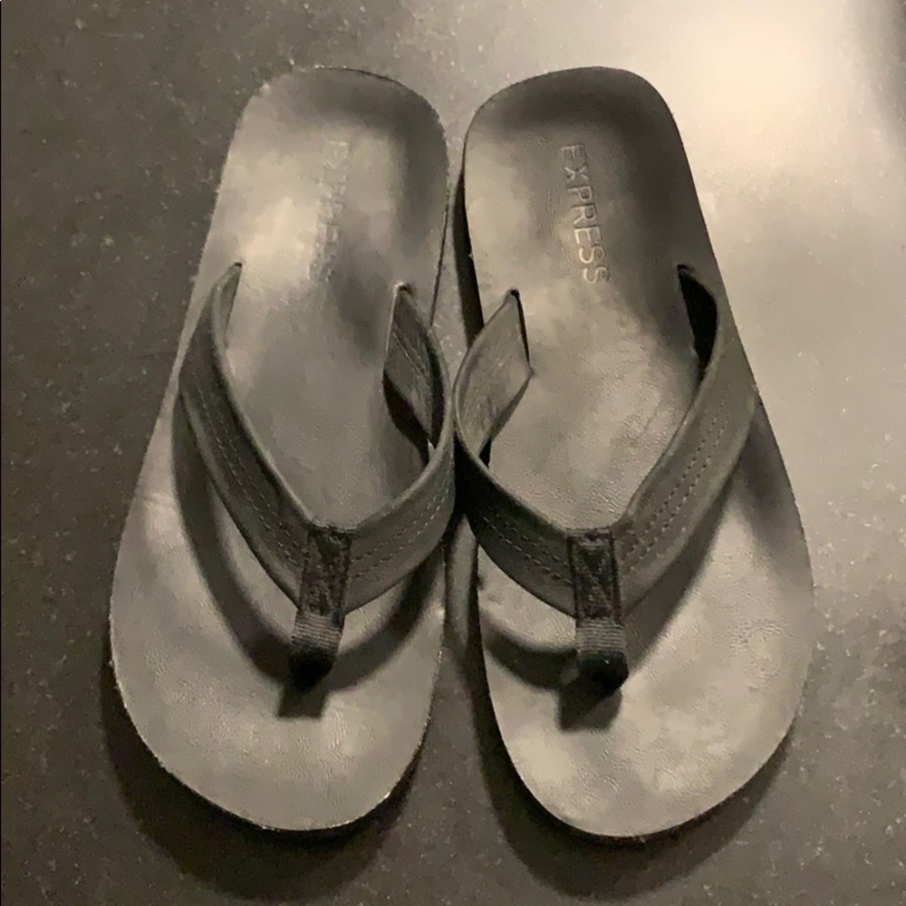 Size 9 Express brand flip flops